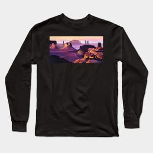 Ghosts of Monument Valley Long Sleeve T-Shirt